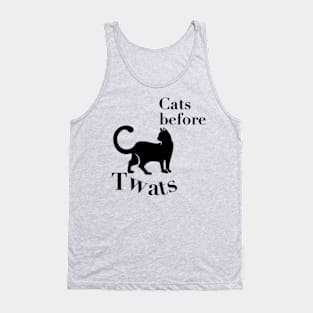 Cats Before Tw*ts Tank Top